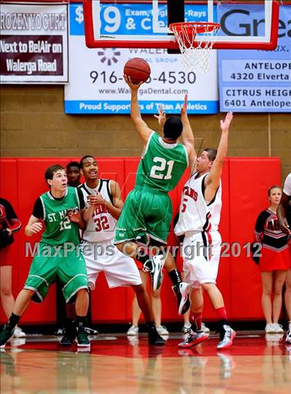 Thumbnail 1 in St. Mary's @ Antelope (CIF SJS D2 Playoffs) photogallery.