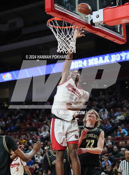 Thumbnail 3 in Lincoln Southeast vs. Omaha Westside (NSAA Class A Quarterfinal) photogallery.