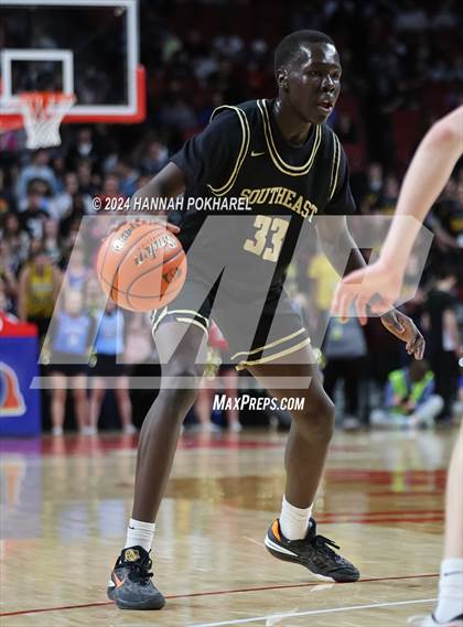 Thumbnail 1 in Lincoln Southeast vs. Omaha Westside (NSAA Class A Quarterfinal) photogallery.