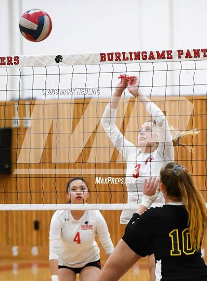Thumbnail 3 in Monterey @ Burlingame (CIF CCS D3 Quarterfinal) photogallery.