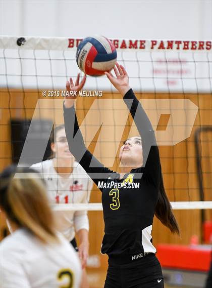 Thumbnail 3 in Monterey @ Burlingame (CIF CCS D3 Quarterfinal) photogallery.