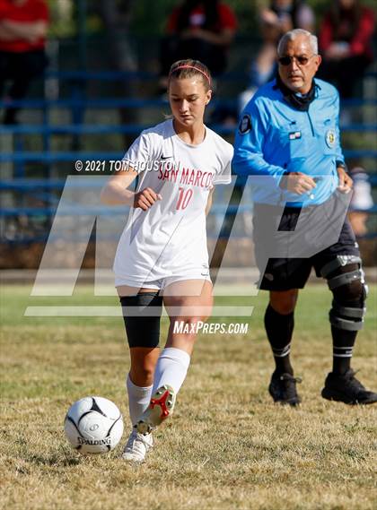 Thumbnail 1 in Marshall vs San Marcos (CIF SS D5 Quarterfinal) photogallery.