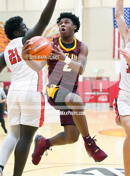 Thumbnail 2 in Christ the King vs. Chaparral (Hoophall West Tournament) photogallery.