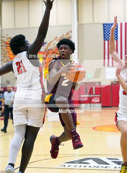 Thumbnail 1 in Christ the King vs. Chaparral (Hoophall West Tournament) photogallery.