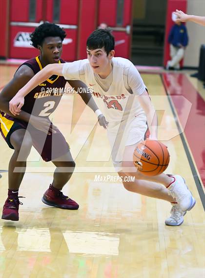 Thumbnail 2 in Christ the King vs. Chaparral (Hoophall West Tournament) photogallery.