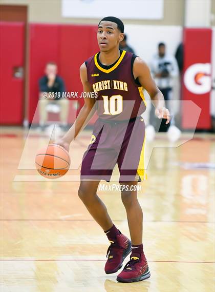 Thumbnail 2 in Christ the King vs. Chaparral (Hoophall West Tournament) photogallery.