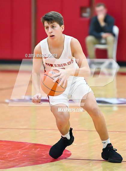 Thumbnail 2 in Christ the King vs. Chaparral (Hoophall West Tournament) photogallery.