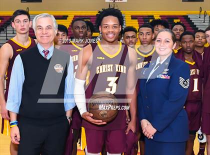 Thumbnail 3 in Christ the King vs. Chaparral (Hoophall West Tournament) photogallery.
