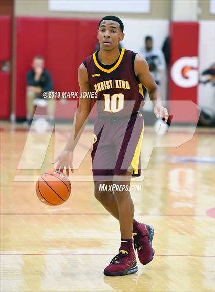 Thumbnail 1 in Christ the King vs. Chaparral (Hoophall West Tournament) photogallery.