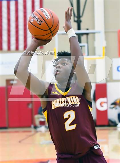 Thumbnail 2 in Christ the King vs. Chaparral (Hoophall West Tournament) photogallery.