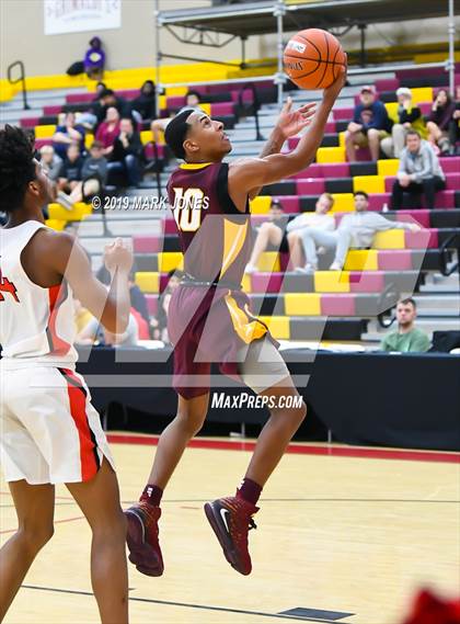 Thumbnail 1 in Christ the King vs. Chaparral (Hoophall West Tournament) photogallery.