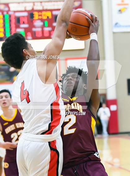 Thumbnail 1 in Christ the King vs. Chaparral (Hoophall West Tournament) photogallery.