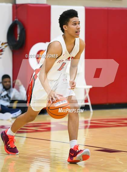 Thumbnail 3 in Christ the King vs. Chaparral (Hoophall West Tournament) photogallery.