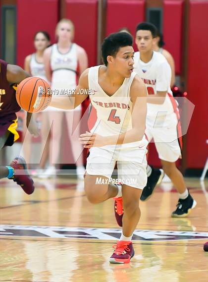 Thumbnail 1 in Christ the King vs. Chaparral (Hoophall West Tournament) photogallery.