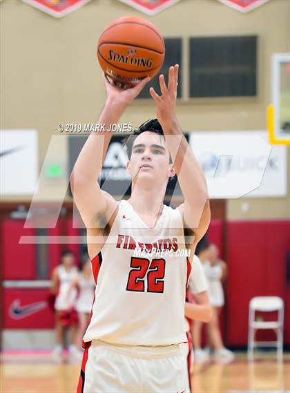 Thumbnail 3 in Christ the King vs. Chaparral (Hoophall West Tournament) photogallery.