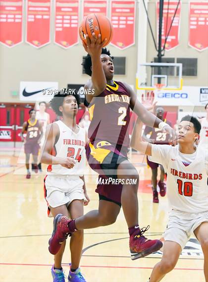 Thumbnail 1 in Christ the King vs. Chaparral (Hoophall West Tournament) photogallery.