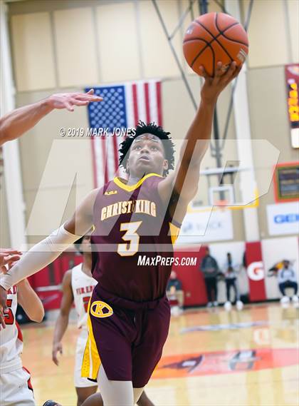 Thumbnail 3 in Christ the King vs. Chaparral (Hoophall West Tournament) photogallery.