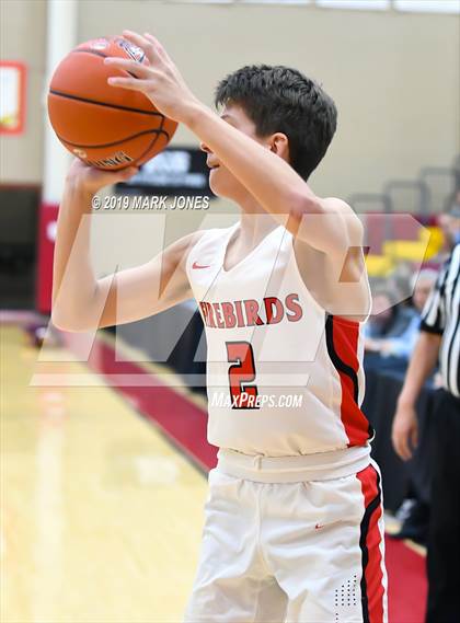 Thumbnail 1 in Christ the King vs. Chaparral (Hoophall West Tournament) photogallery.
