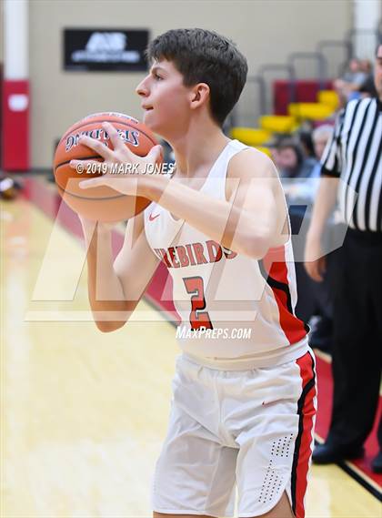 Thumbnail 3 in Christ the King vs. Chaparral (Hoophall West Tournament) photogallery.