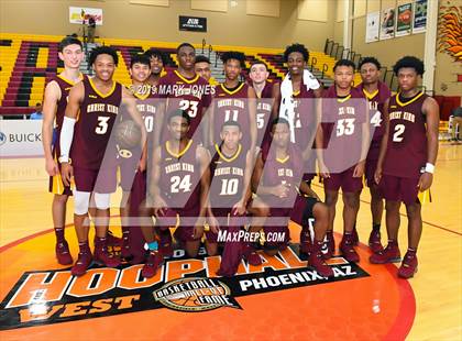 Thumbnail 3 in Christ the King vs. Chaparral (Hoophall West Tournament) photogallery.