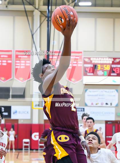 Thumbnail 2 in Christ the King vs. Chaparral (Hoophall West Tournament) photogallery.