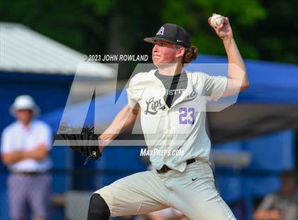 Thumbnail 3 in Lipscomb Academy vs. Christ Presbyterian Academy (TSSAA Div II - AA Semifinal) photogallery.