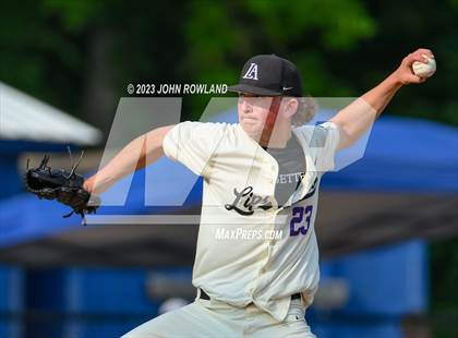 Thumbnail 2 in Lipscomb Academy vs. Christ Presbyterian Academy (TSSAA Div II - AA Semifinal) photogallery.