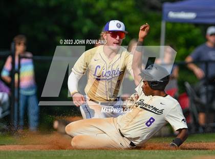 Thumbnail 3 in Lipscomb Academy vs. Christ Presbyterian Academy (TSSAA Div II - AA Semifinal) photogallery.
