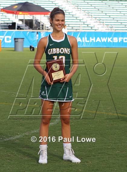 Thumbnail 1 in Cardinal Gibbons vs Lake Norman (NCHSAA 4A Final) photogallery.