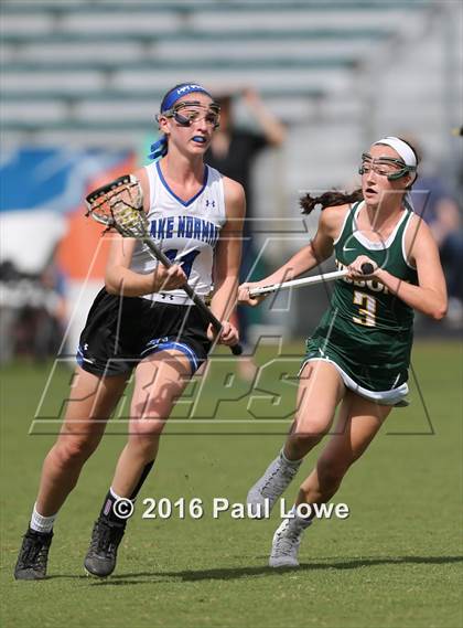 Thumbnail 3 in Cardinal Gibbons vs Lake Norman (NCHSAA 4A Final) photogallery.