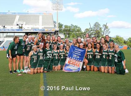 Thumbnail 2 in Cardinal Gibbons vs Lake Norman (NCHSAA 4A Final) photogallery.
