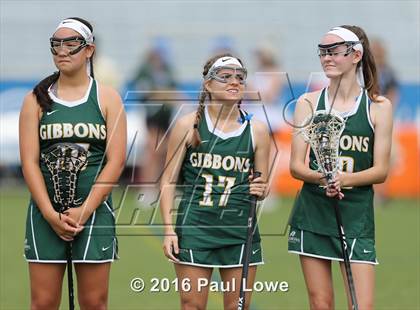 Thumbnail 3 in Cardinal Gibbons vs Lake Norman (NCHSAA 4A Final) photogallery.