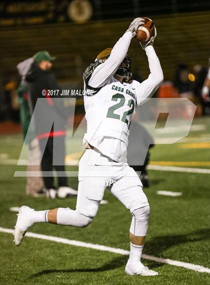 Thumbnail 2 in Casa Grande vs. Granada (CIF-NCS D2 Quarterfinals) photogallery.
