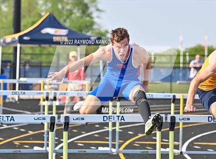 Thumbnail 1 in IHSAA Sectional 17 (110 Meter Hurdles) photogallery.