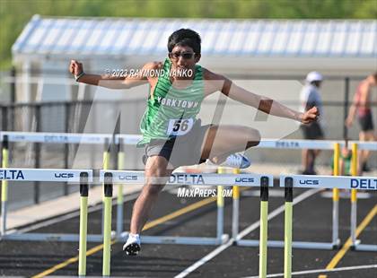 Thumbnail 2 in IHSAA Sectional 17 (110 Meter Hurdles) photogallery.