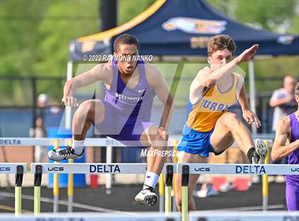 Thumbnail 3 in IHSAA Sectional 17 (110 Meter Hurdles) photogallery.