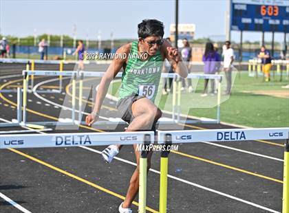 Thumbnail 2 in IHSAA Sectional 17 (110 Meter Hurdles) photogallery.