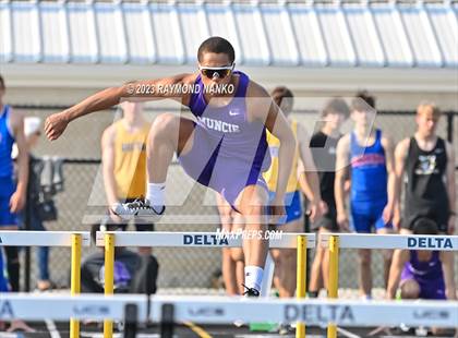 Thumbnail 3 in IHSAA Sectional 17 (110 Meter Hurdles) photogallery.