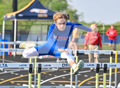 Thumbnail 3 in IHSAA Sectional 17 (110 Meter Hurdles) photogallery.