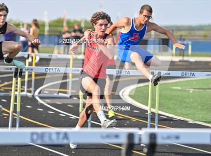 Thumbnail 2 in IHSAA Sectional 17 (110 Meter Hurdles) photogallery.
