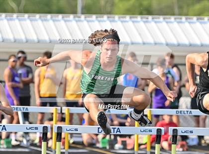 Thumbnail 1 in IHSAA Sectional 17 (110 Meter Hurdles) photogallery.