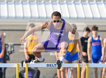 Thumbnail 2 in IHSAA Sectional 17 (110 Meter Hurdles) photogallery.