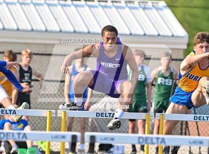 Thumbnail 1 in IHSAA Sectional 17 (110 Meter Hurdles) photogallery.
