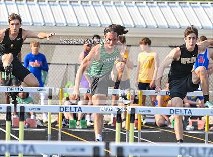 Thumbnail 3 in IHSAA Sectional 17 (110 Meter Hurdles) photogallery.