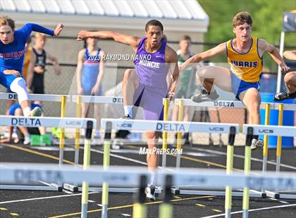 Thumbnail 1 in IHSAA Sectional 17 (110 Meter Hurdles) photogallery.