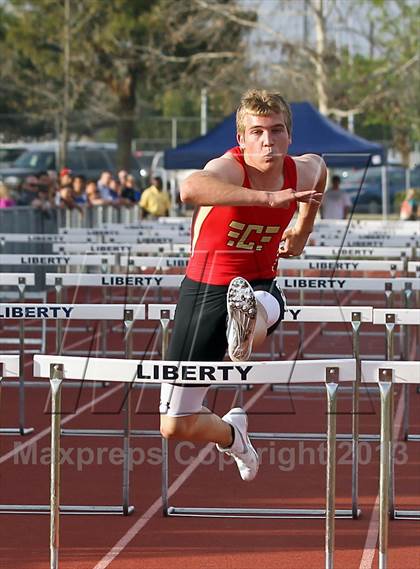Thumbnail 3 in South West Yosemite League Meet #1 (110m Hurdles) photogallery.