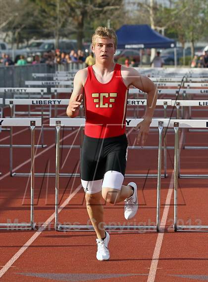 Thumbnail 3 in South West Yosemite League Meet #1 (110m Hurdles) photogallery.