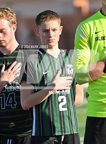 Thumbnail 2 in Gilbert Christian vs. Pusch Ridge Christian Academy (AIA 3A Final) photogallery.