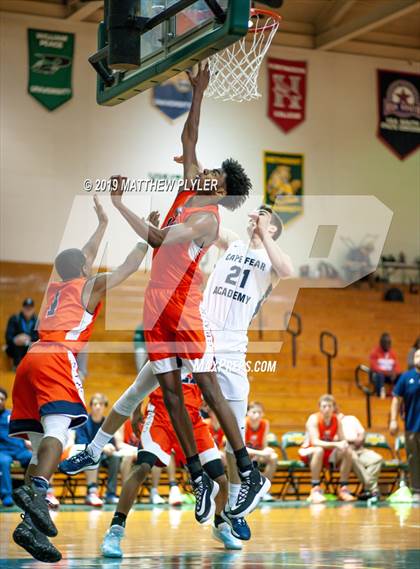 Thumbnail 2 in GRACE Christian vs. Cape Fear Academy (Phenom Hoops & Dreams) photogallery.