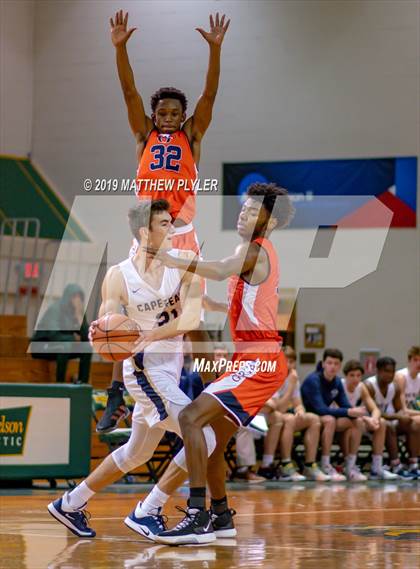 Thumbnail 2 in GRACE Christian vs. Cape Fear Academy (Phenom Hoops & Dreams) photogallery.